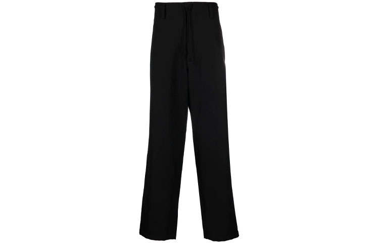 Yohji Yamamoto Classic Drawstring Gabardine Pants