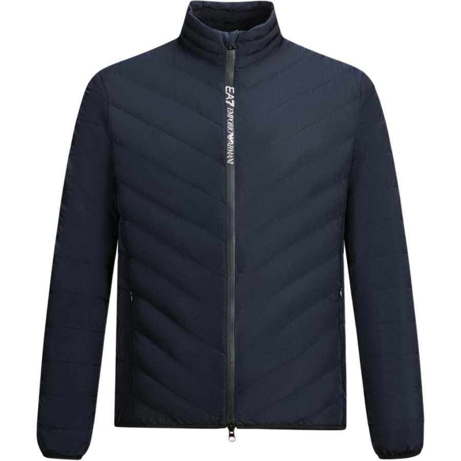 EMPORIO ARMANI EA7 FW24 Down Jacket Men's Dark Blue