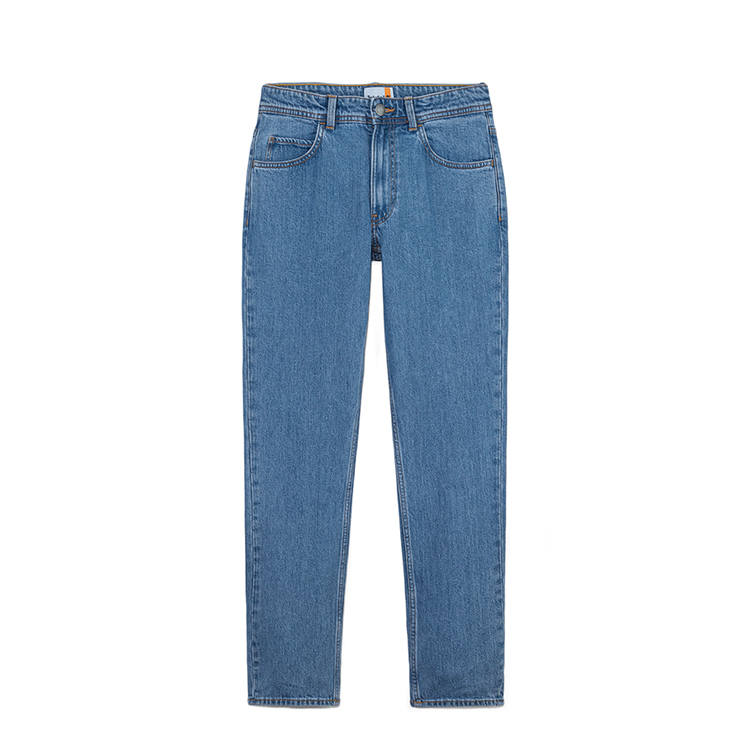 Timberland Jeans Men's Blue Moderate Straight Fit Pants