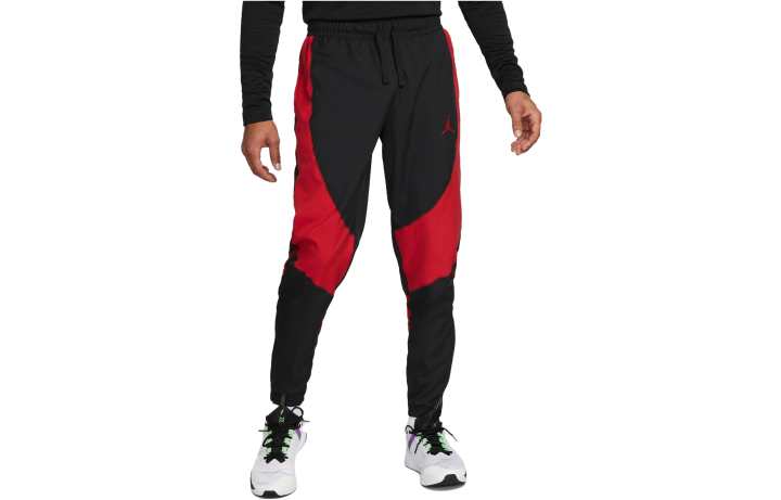 Jordan Jordan Knitted Sweatpants Men's Black Moderate Cuffed Pants