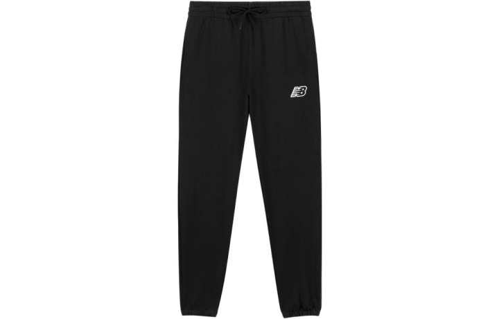 New Balance New Balance Knitted Sweatpants Men's Black Moderate Cuffed Pants