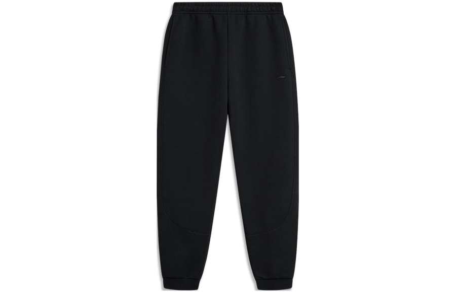 Li-Ning Li Ning Sports Trendy Collection Knitted Sweatpants Men's Black