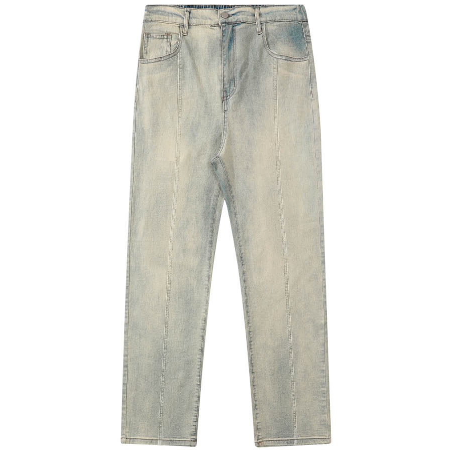 GNOMESHGH Jeans Unisex Moderate Straight Fit Pants
