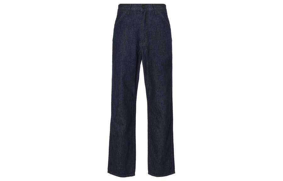 UNIQLO Jeans Unisex Dark Blue Moderate Straight Fit Pants
