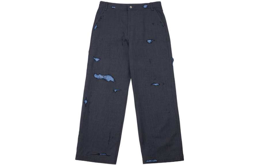 ADER ERROR ADER ERROR Casual Pants Unisex Gray Moderate Straight Fit Pants