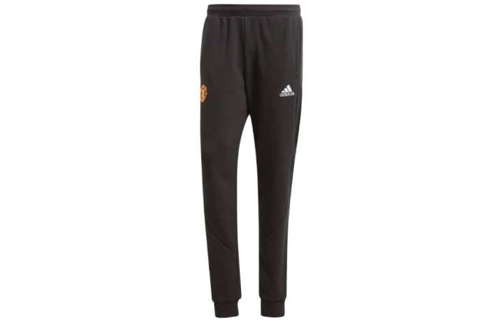 Adidas Adidas Manchester United Knitted Sweatpants Men's Black
