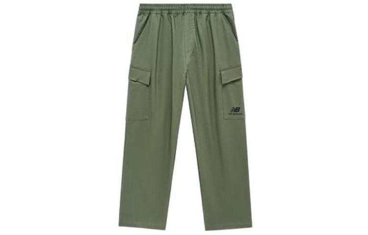 New Balance New Balance Knitted Sweatpants Men's Green Moderate Straight Fit Pants