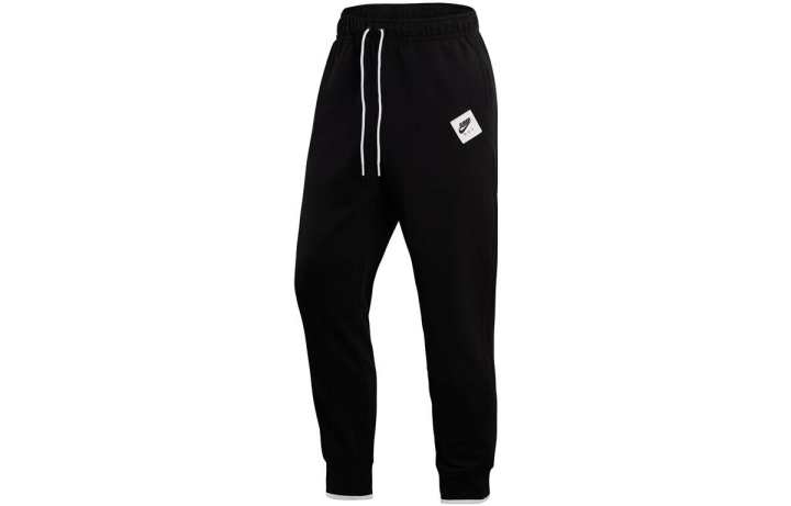 Jordan Jordan Jumpman Knitted Sweatpants Men's Black Moderate Cuffed Pants