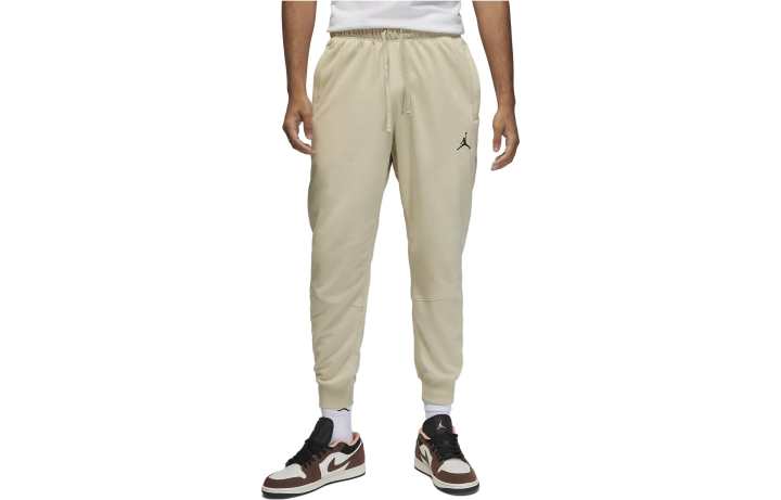 Jordan Jordan Knitted Sweatpants Men's Khaki Moderate Cuffed Pants