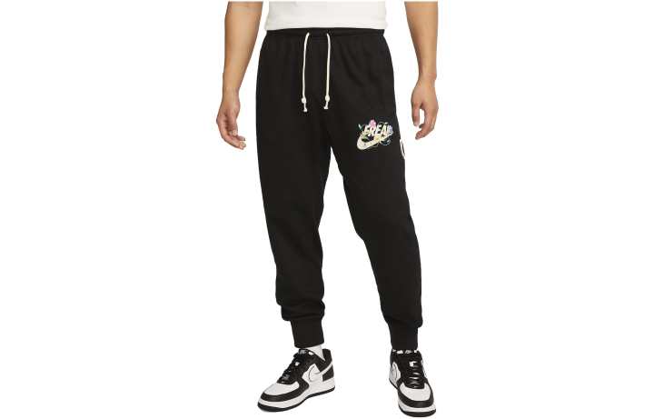 Nike Nike Knitted Sweatpants Men's Black Moderate Cuffed Pants