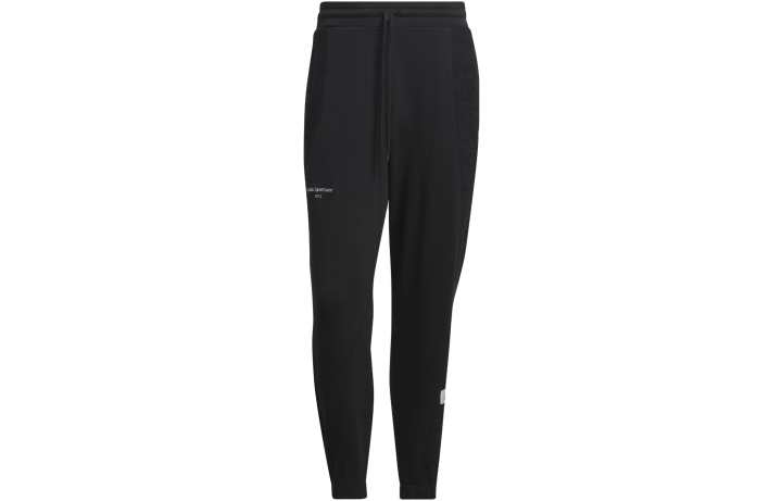 Adidas Adidas Lounge Knitted Sweatpants Men's Black Moderate Cuffed Pants