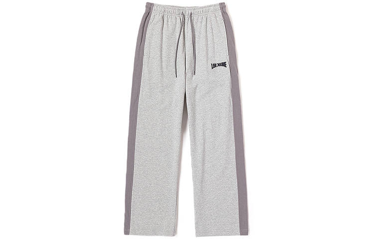 Lee Xline Knitted Sweatpants Unisex Gray Moderate Sweatpants