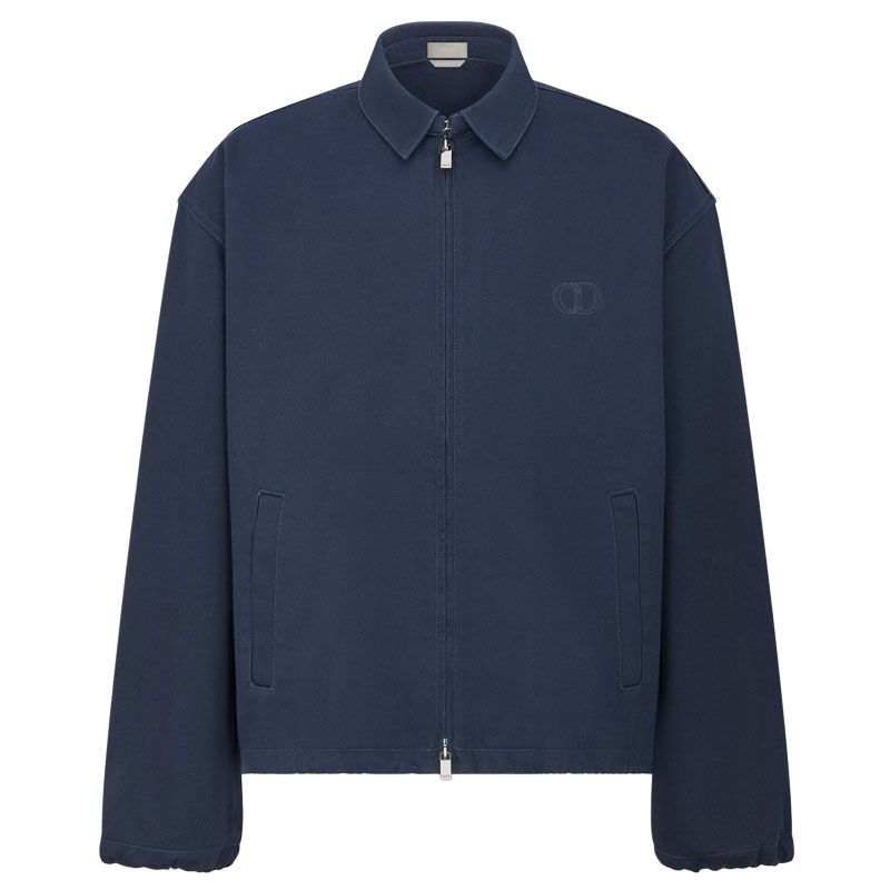DIOR DIOR Homme Chest Logo Zip Up Jacket