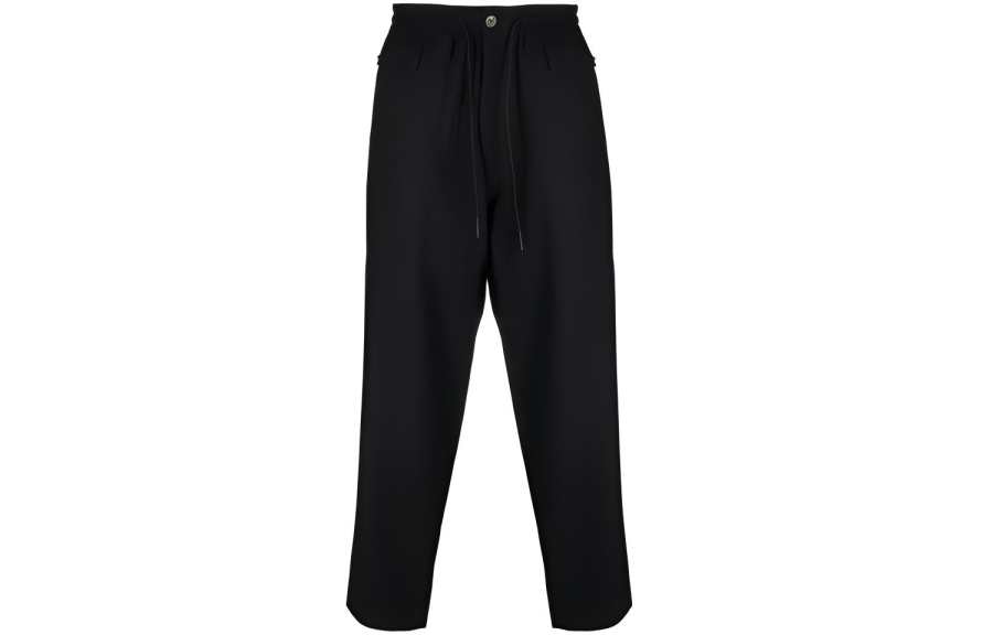 Y-3 Y-3 Straight-leg Wool-blend Trousers
