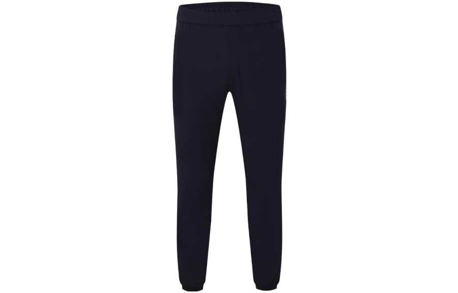 FILA Knitted Sweatpants Men's Royal Blue Moderate Cuffed Pants