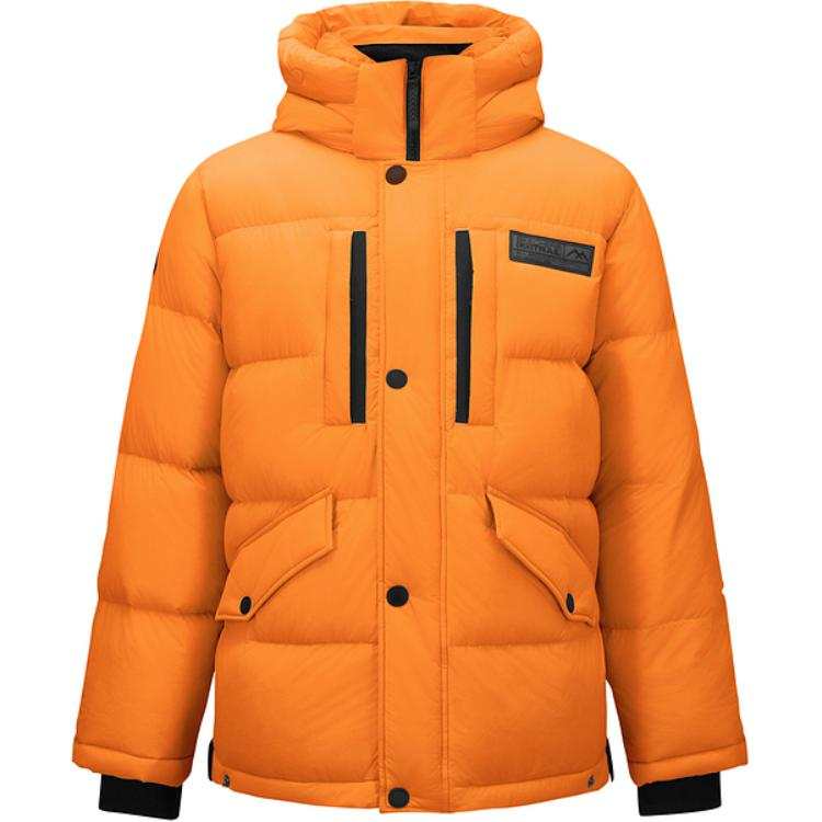 Skechers GO THERM360 ULTRAS Down Jacket Men's Sweet Pepper Orange