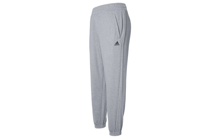 Adidas Adidas Knitted Sweatpants Men's Gray Moderate Cuffed Pants