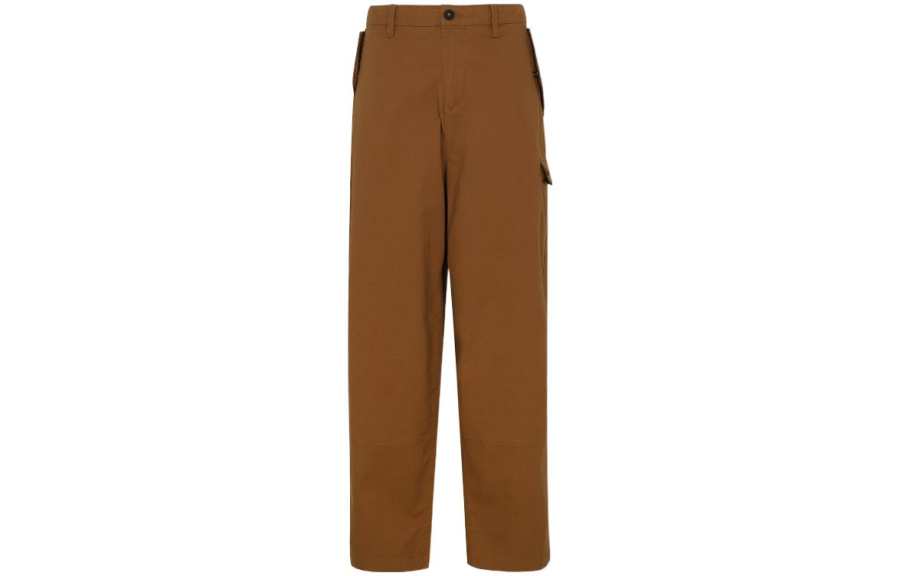 Timberland Casual Pants Men's Brown Moderate Straight Fit Pants