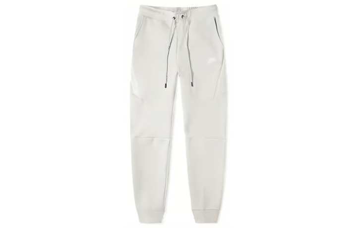 Nike Nike Knitted Sweatpants Men's Ecru Moderate Cuffed Pants