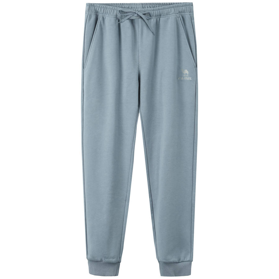 CAMEL Urban Techwear Collection, Casual Fleece Lined Thermal Elastic Cuff Knitted Sweatpants Men's