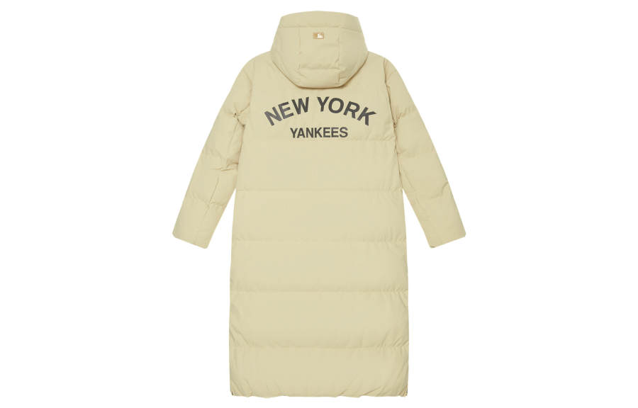 MLB MLB New York Yankees Basic Collection FW24 Down Jacket Unisex Linen Beige Yellow