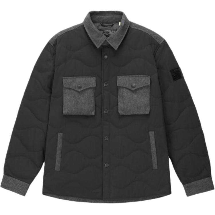 Levis Levis Down Jacket Men's Blue Black Multicolor