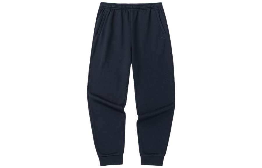 Anta Sports Life Collection Knitted Sweatpants Men's Black