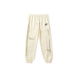 LAMLICKA Knitted Sweatpants Unisex Moderate Cuffed Pants
