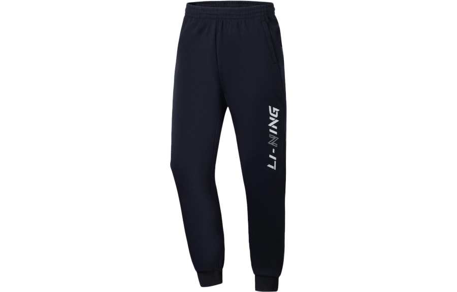 Li-Ning Li Ning Fitness Series Knitted Sweatpants Men's Black