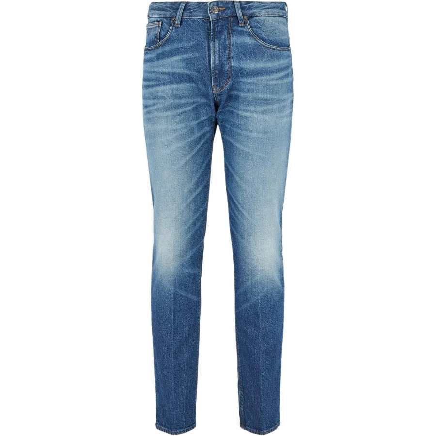 EMPORIO ARMANI SS24 Jeans Men's Dark Blue