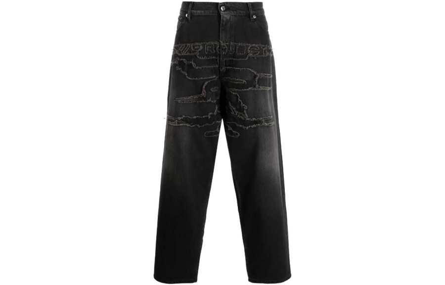 Y/Project Y/Project Jeans Unisex Black Moderate Wide Leg Pants