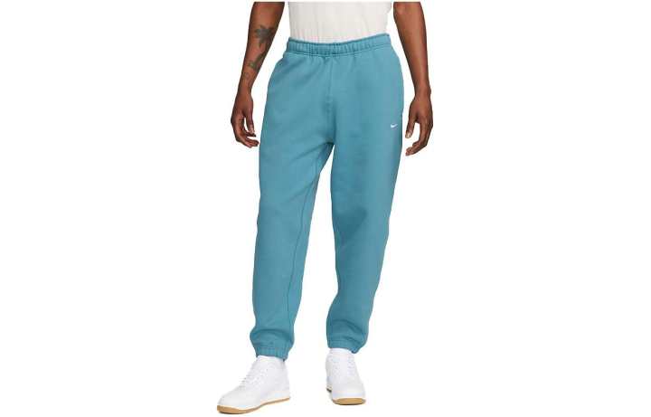 Nike Nike Knitted Sweatpants Men's Noise Aqua Green Moderate Cuffed Pants