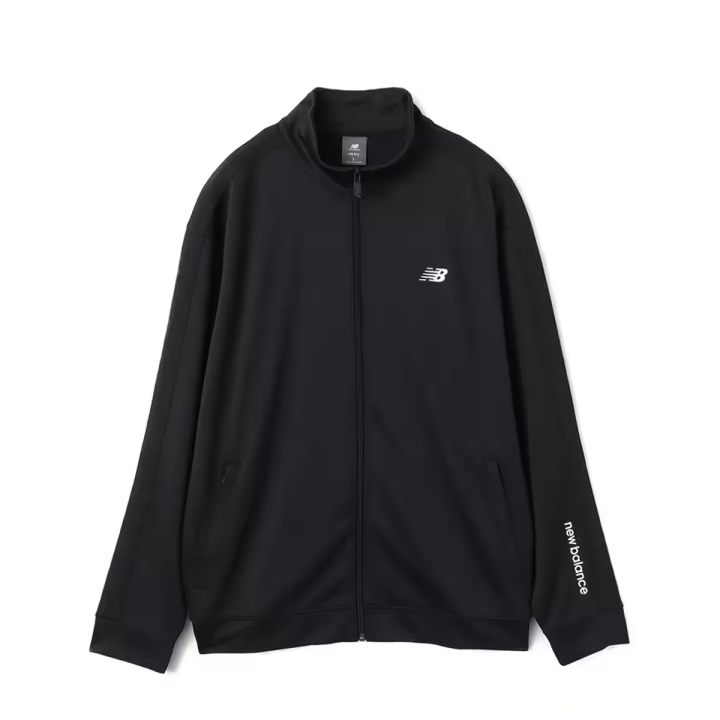 New Balance New Balance SS25 Knit Track Jacket Unisex Black