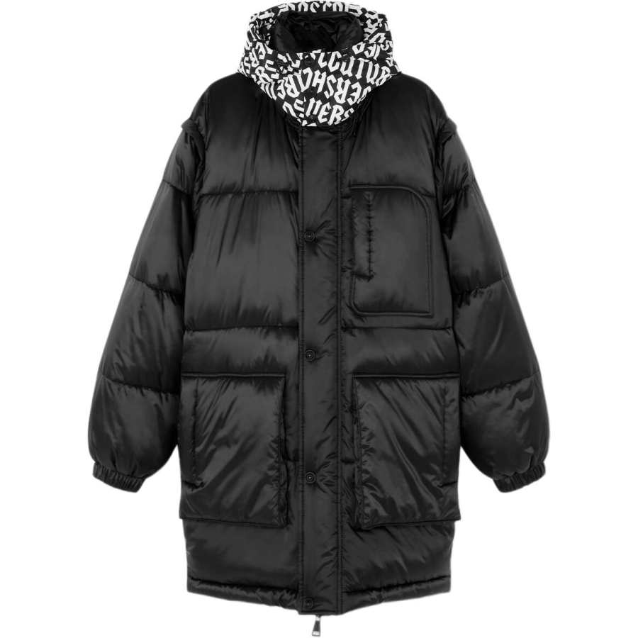 Versace Jeans Couture hooded padded coat