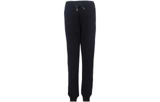 ARMANI EXCHANGE Knitted Sweatpants Unisex Black Moderate Cuffed Pants