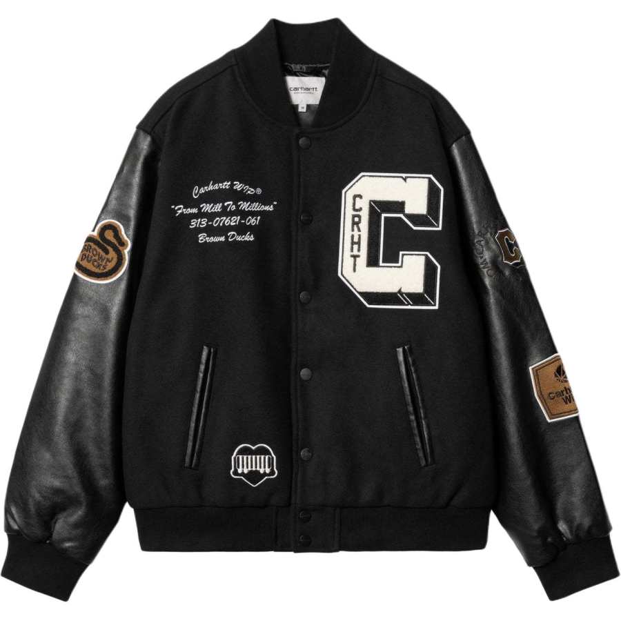 Carhartt WIP Brown Ducks Bomber Jacket