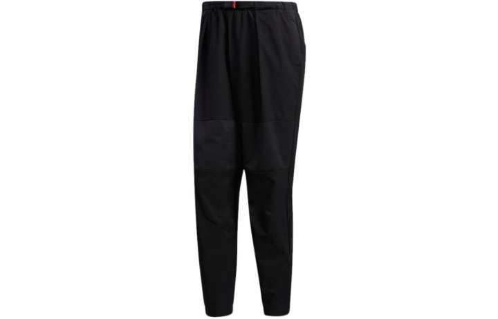 Adidas Adidas Knitted Sweatpants Men's Black Moderate Straight Fit Pants