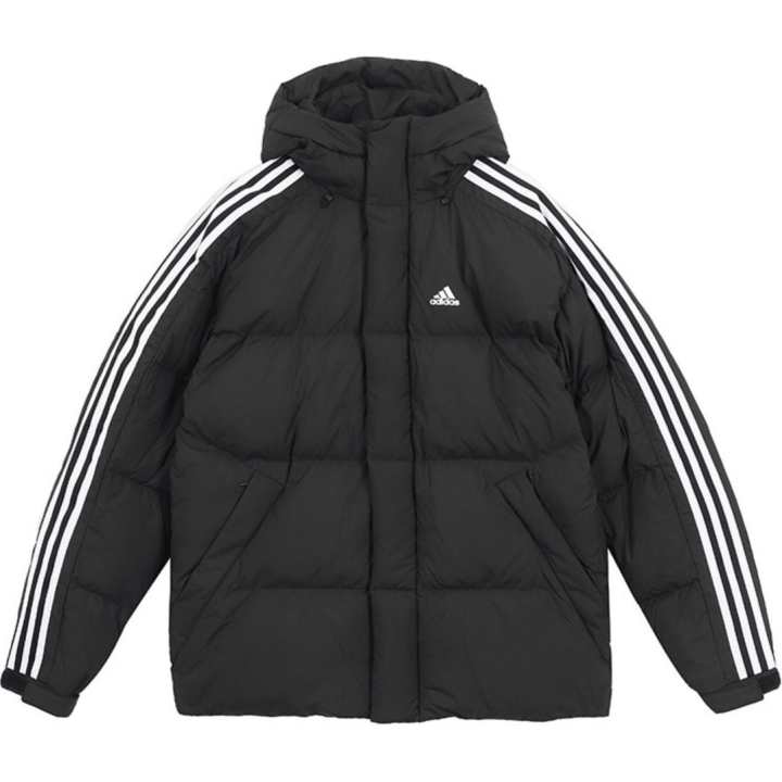 Adidas Adidas Down Jackets Men's Black Hooded Moderate