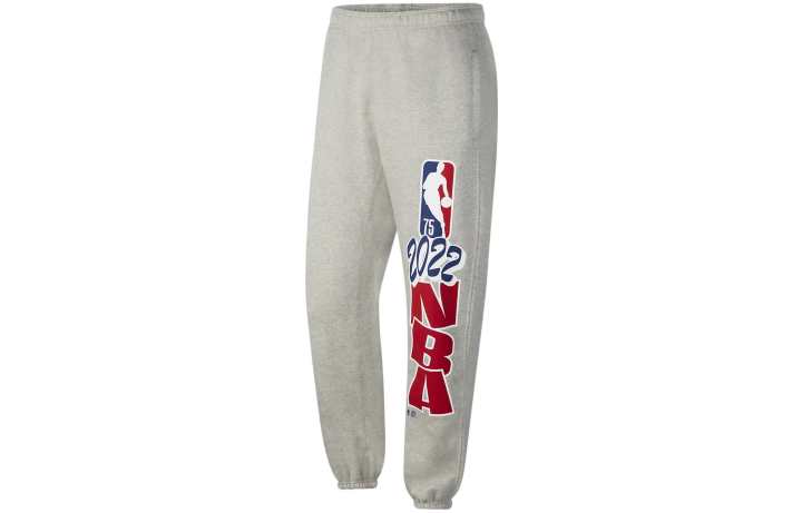 Nike Nike Knitted Sweatpants Men's Gray Mixed Color Moderate Cuffed Pants