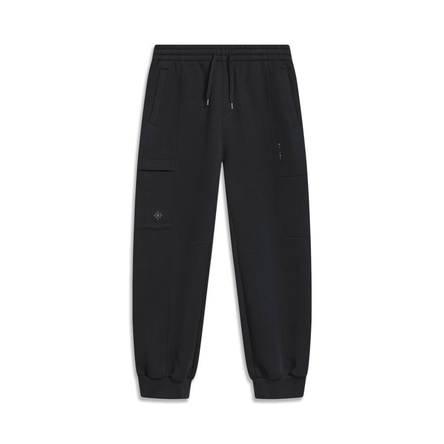 Li-Ning Li Ning Sports Life Collection Knitted Sweatpants Men's Black