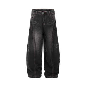 PANDA ADEVIL Jeans Unisex Black