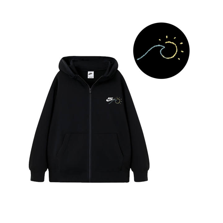 Nike Nike Jackets Men's Black Hooded Moderate Other