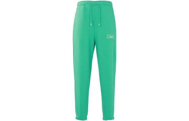 Jordan Jordan X Union Jordan X UNION Knitted Sweatpants Unisex Green Moderate Cuffed Pants