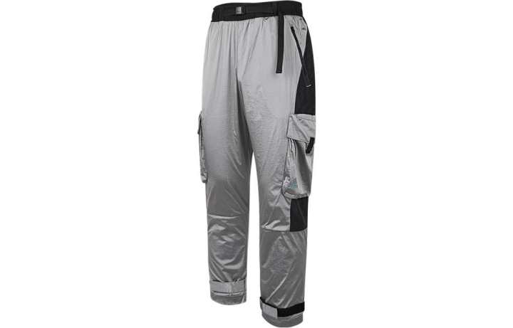Adidas Adidas Casual Pants Men's Gray Moderate Cargo Pants