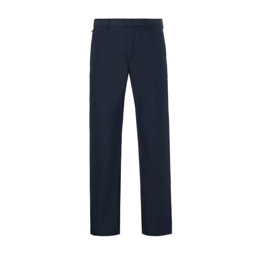 HUGO BOSS Casual Pants Men's Dark Blue Moderate Slim Fit Pants