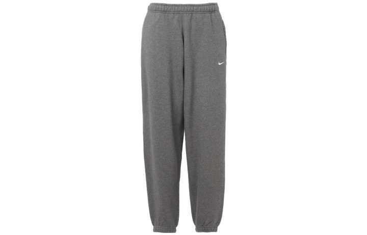 Nike Nike Knitted Sweatpants Men's Gray Moderate Cuffed Pants