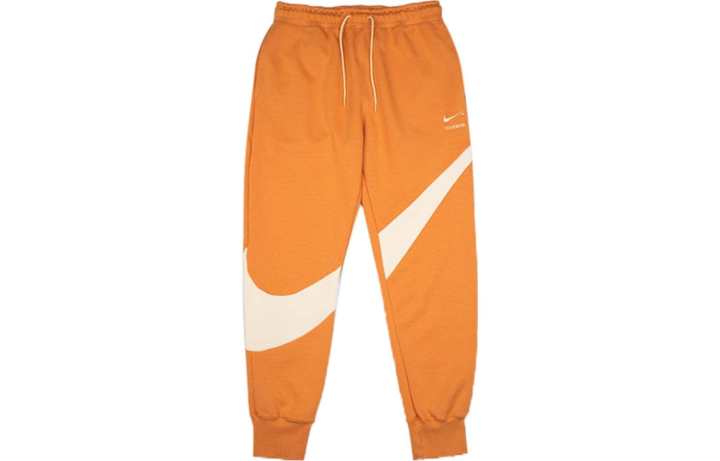 Nike Nike swoosh-print fleece track pants