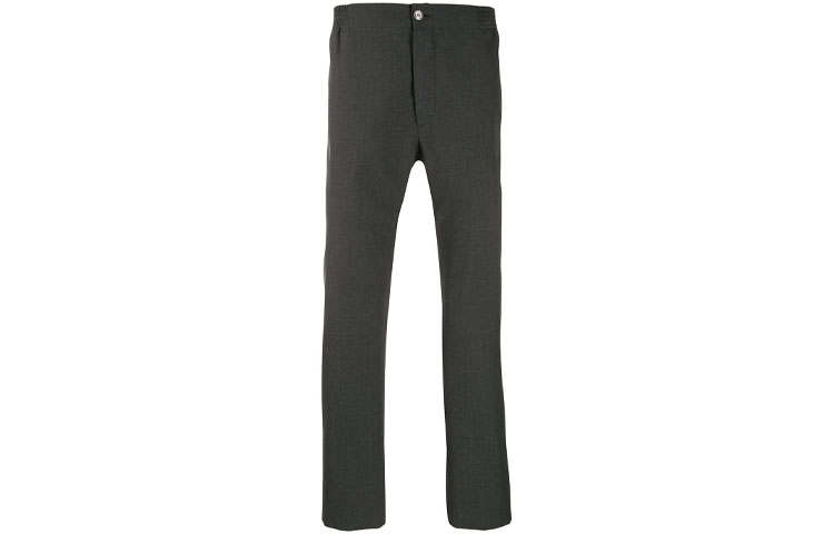 GUCCI Label Cotton Poplin Trousers