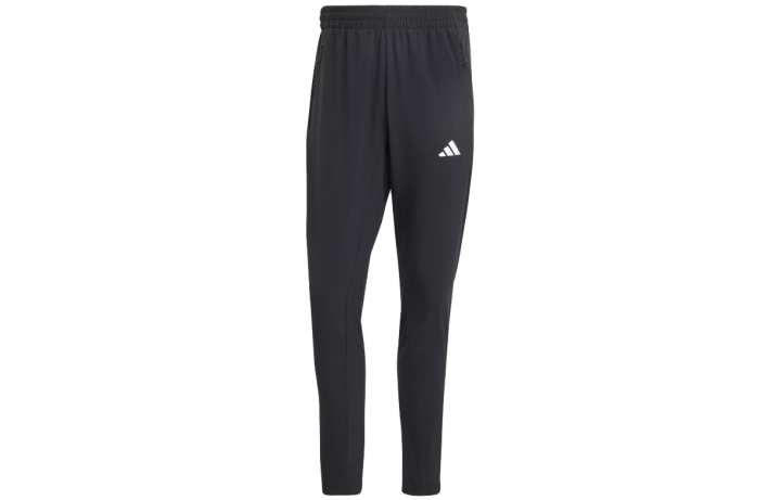 Adidas Adidas Knitted Sweatpants Men's Black Moderate Straight Fit Pants