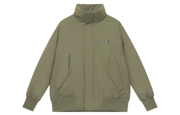 New Balance New Balance Lifestyle Casual Collection Soft Duck Down Stand Collar Pilot Down Jacket Men's Jasper